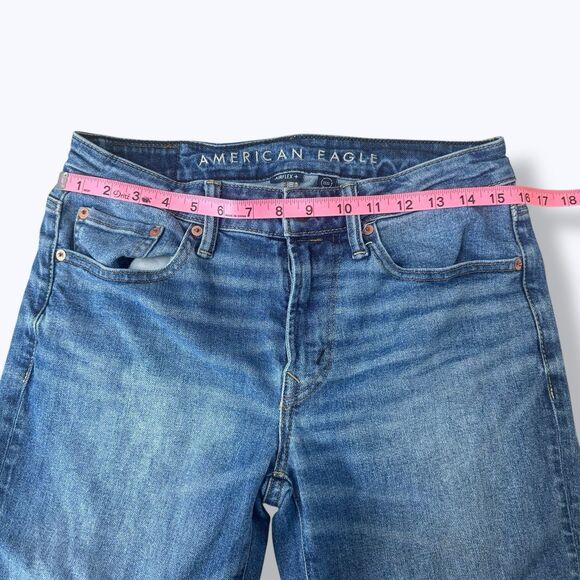 American Eagle Mens Original Straight Jeans Air Flex 29x29 Stretch Medium Wash - Picture 5 of 7
